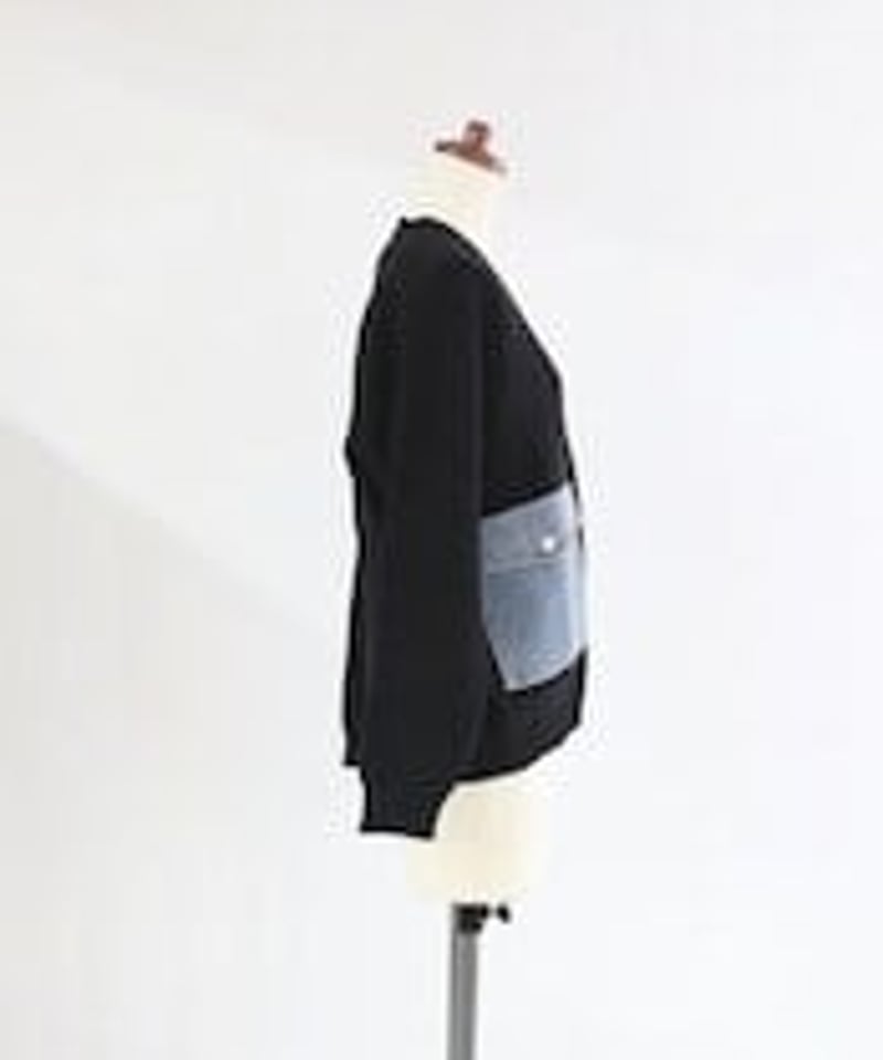 デニムドッキングZIPPER CD(W5W6033H) | MWEZI by ZURIsol