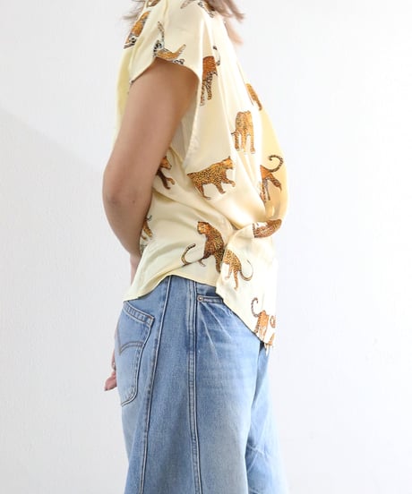 【MWEZI by ZURIsol 沖縄 リゾートファッション 通販】レディース チーター トップス / cheetah top