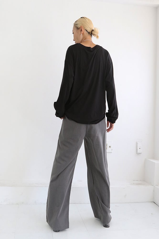 ストライプスラックス(W5W4028H） | MWEZI by ZURIsol okinawa