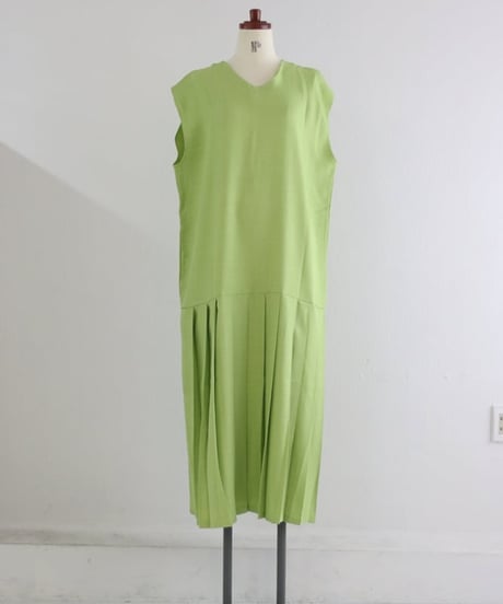 【MWEZI by ZURIsol 沖縄 リゾートファッション 通販】レディース 2WAYプリーツドレス/ PLEATS 2WAY DRESS