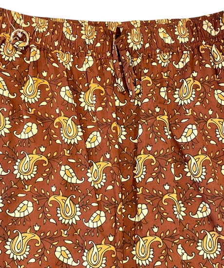 【MWEZI by ZURIsol 沖縄 メンズファッション】リラックス イージー パンツ Blockprint Allover Relaxed Easy Pants