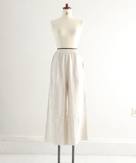サイドカットワークロングパンツ/ SIDE CUT WORK LONG PANTS