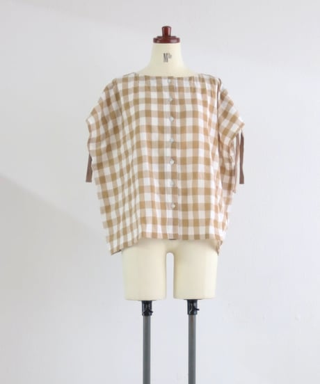 ショルダーギャザー トップス レディース コットン100% 半袖 カットソー【MWEZI by ZURIsol 沖縄・宜野湾 セレクトショップ 通販】