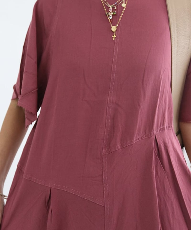 アシンメトリードレス(5W33013E) | MWEZI by ZURIsol okinawa アシンメトリードレス(5W33013E) | MWEZI by ZURIsol okinawa