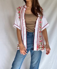 エスニック刺繍チャイナシャツ / EMBROIDERY CHINA JACKET(3S26001E)STEVIE