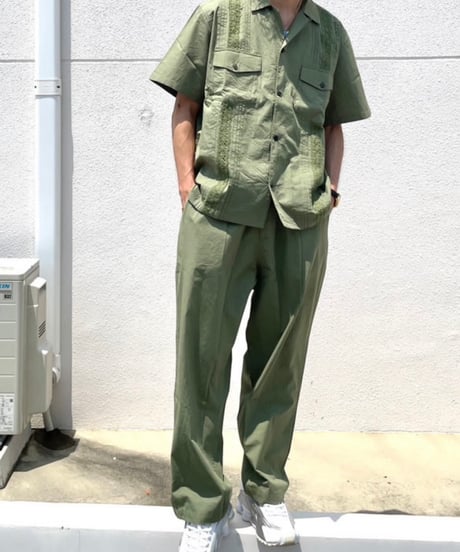 【MWEZI by ZURIsol 沖縄 メンズファッション】リラックス イージー パンツ Solid Relaxed Easy Pants