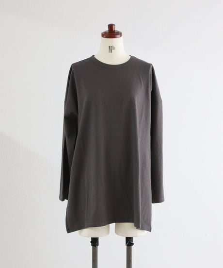 【MWEZI by ZURIsol 沖縄・宜野湾 アパレルショップ 通販】レディース サイドスリットビッグロンT Tシャツ