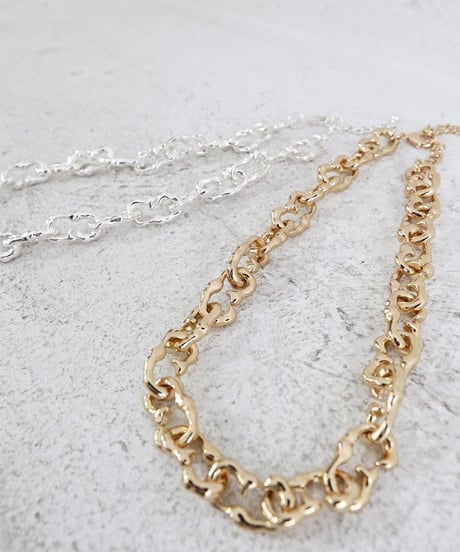 デコボコチェーンネックレス / Bumpy Chain Necklace