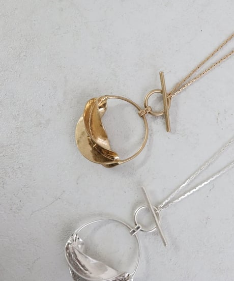 サークルホイップネックレス / Circle Whip Necklace