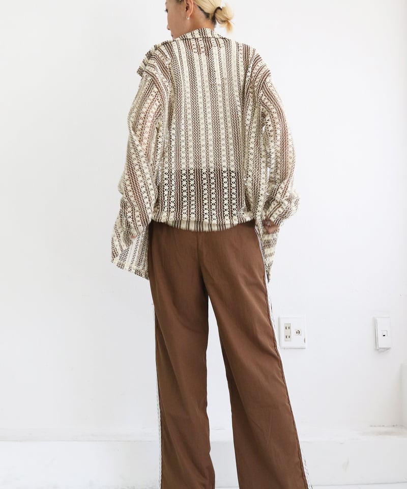 レーストラックパンツ(W5W4025H) | MWEZI by ZURIsol okinawa