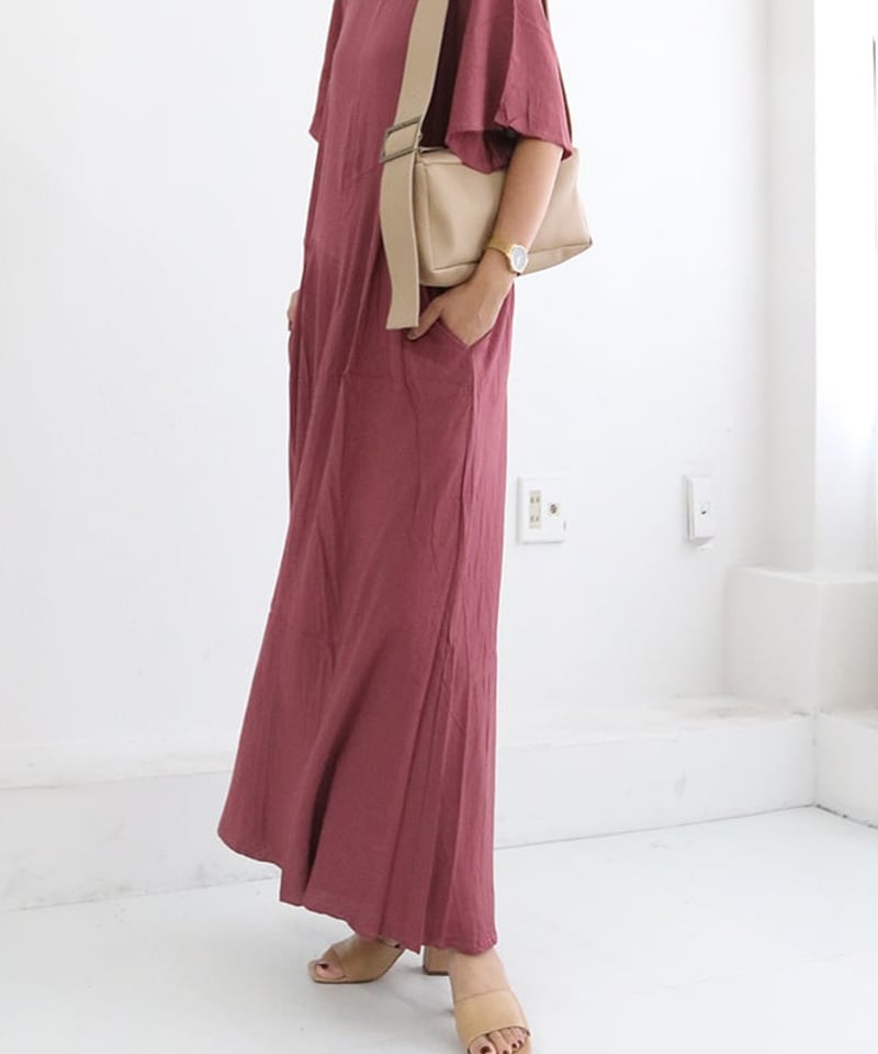 アシンメトリードレス(5W33013E) | MWEZI by ZURIsol okinawa