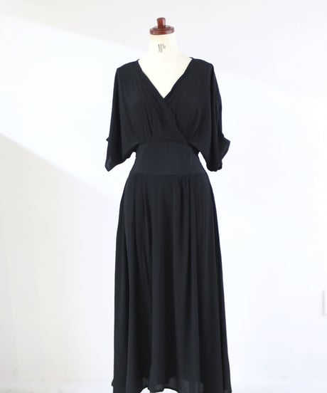 カシュクールドレス / COLOR CACHE-COEUR DRESS
