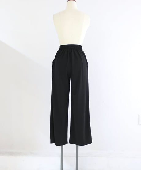 ドレープイージーパンツ レディース ワイドシルエット / ester plain pants