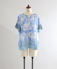 エスニックプリントトップ / Ethnic print top