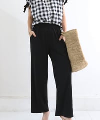 ドレープイージーパンツ レディース ワイドシルエット / ester plain pants【MWEZI by ZURIsol 沖縄 アパレルショップ 通販】