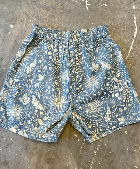 MWEZI キッズ インド綿 ハーフパンツ セットアップ対応 子供服 Kids India Cotton Short Pants(BM401)