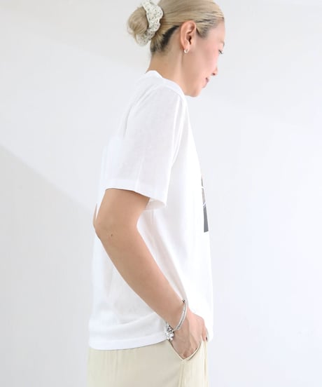 フォトプリントTシャツ レディース 半袖 オーバーサイズ The Musket