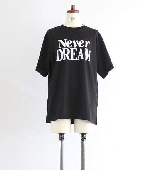 NEVER DREAM ロゴTシャツ レディース オーバーサイズ / NEVER DREAM T-shirt