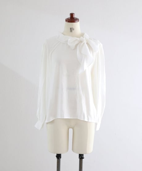 【MWEZI by ZURIsol 沖縄・宜野湾 セレクトショップ 通販】ロングタイ ブラウス / Long tie blouse