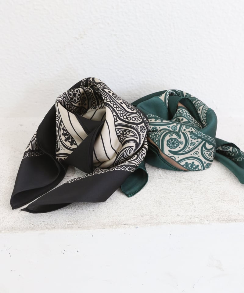 Vakt. ペイズリースカーフ VAKT ペイズリー柄スカーフ PAISLEY – VAKT.
