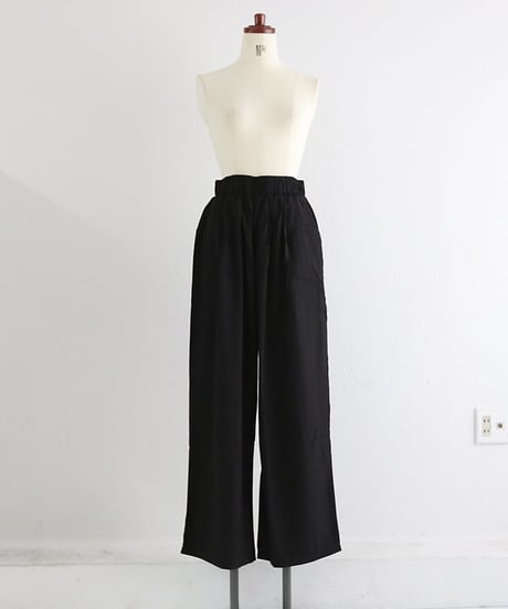 ピンタックワイドイージーパンツ レディース ワイドパンツ / Pintuck Cool Pants