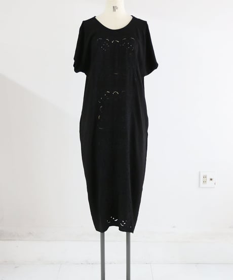 カットワーク マキシワンピース レディース リネン レーヨン ロングワンピース【MWEZI by ZURIsol 沖縄・宜野湾 レディースファッション 通販】
