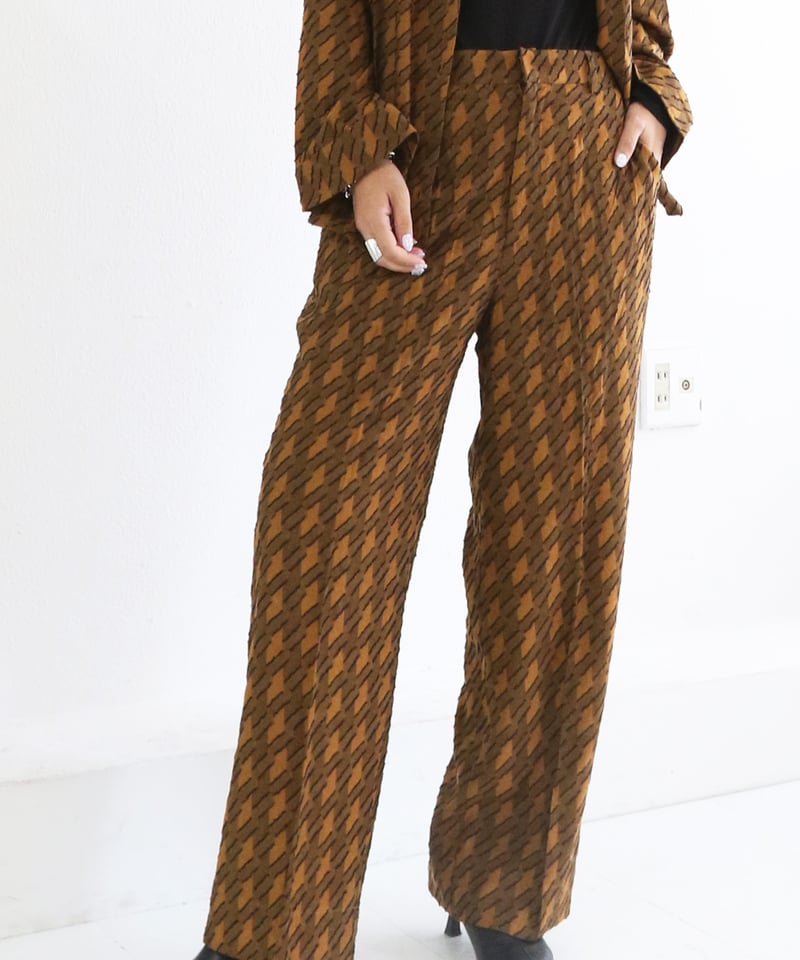 ジャガードパンツ(5W34006K) | MWEZI by ZURIsol okinawa