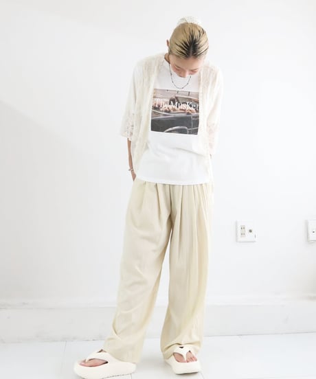 フォトプリントTシャツ レディース 半袖 オーバーサイズ The Musket