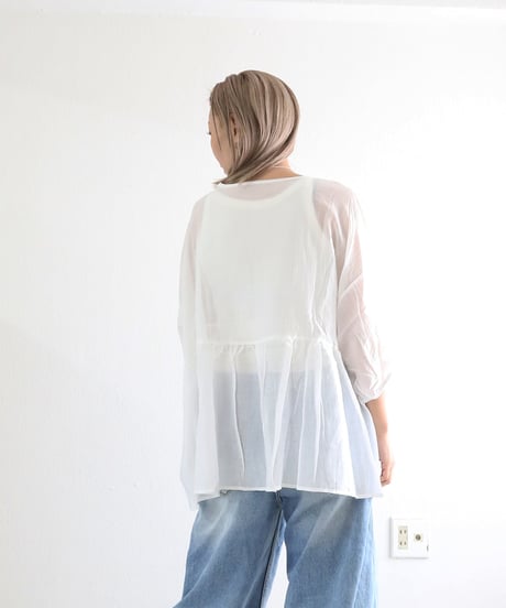 無地フレアトップ / Plain flared top