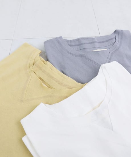 ラウンドヘム ビッグTシャツ レディース コットン100%