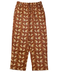 【MWEZI by ZURIsol 沖縄 メンズファッション】リラックス イージー パンツ Blockprint Allover Relaxed Easy Pants