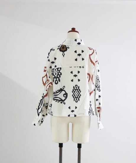 エスニックポケットシャツ/ Ethnic pocket shirt