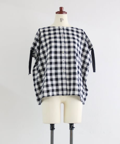 ショルダーギャザー トップス レディース コットン100% 半袖 カットソー【MWEZI by ZURIsol 沖縄・宜野湾 セレクトショップ 通販】