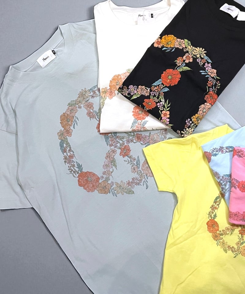 Flower-T(Kids)MZ-16 | MWEZI by ZURIsol okinawa