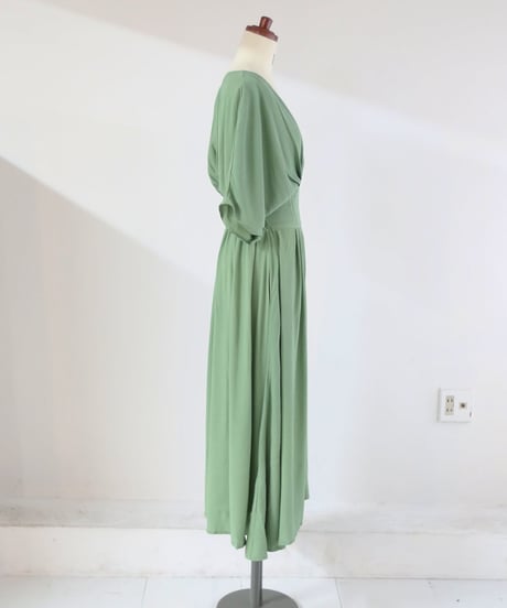 カシュクールドレス / COLOR CACHE-COEUR DRESS