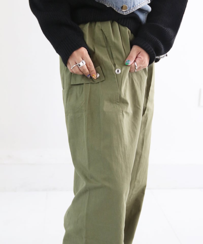 バミューダワイドパンツ(W5W4042H) | MWEZI by ZURIsol okinawa