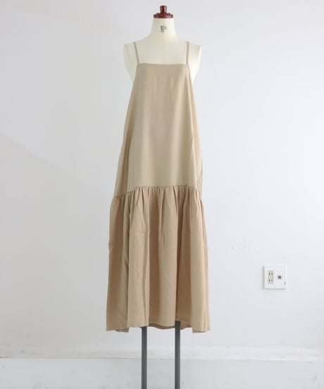 異素材キャミドレス/ DIFFERENT MATERIAL CAMI DRESS