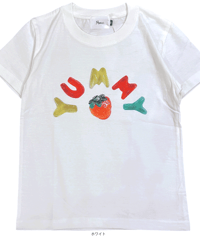 MWEZI Yummy Strawberry キッズTシャツ(Kids)MZ-19