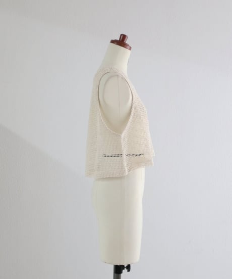 【MWEZI by ZURIsol 沖縄・宜野湾 アパレルショップ 通販】レディース ネットショート タンクトップ