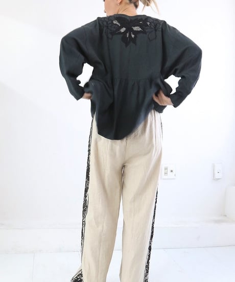 サイドカットワークパンツ / SIDE CUTWORK PANTS