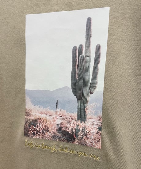 【MWEZI by ZURIsol 沖縄 子供服/キッズ ファッション】フォト Tシャツ Cactus-T(kids)MZ-04