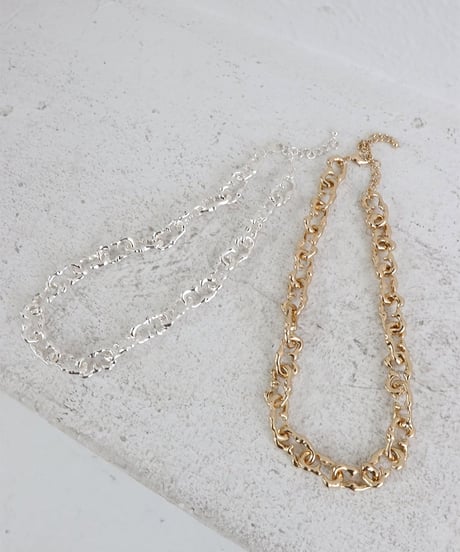 デコボコチェーンネックレス / Bumpy Chain Necklace