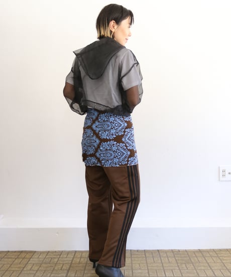 サイドラインストレートパンツ ジャージー (4W24003H) STEVIE