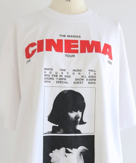 【MWEZI by ZURIsol 沖縄 リゾートファッション 通販】レディース シネマ Tシャツ / Cinema T-shirt