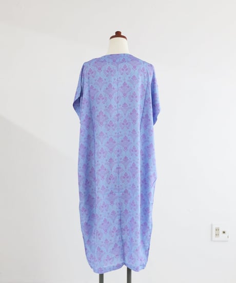 総柄コクーンワンピース レディース レーヨン ワンピース / COCOON DRESS