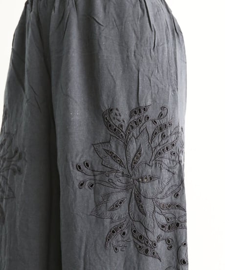 サイドカットワークロングパンツ/ SIDE CUT WORK LONG PANTS