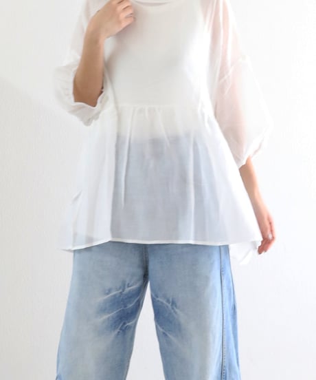 無地フレアトップ / Plain flared top