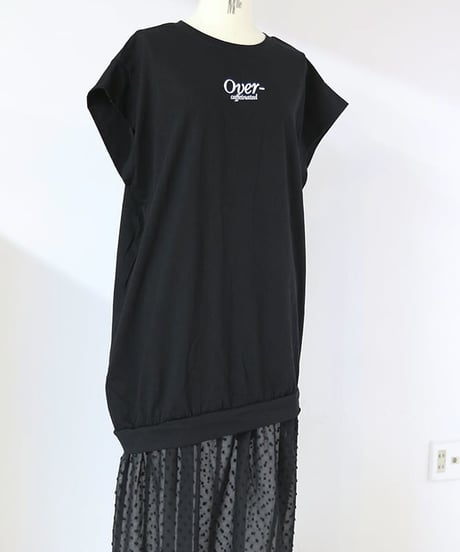 レイヤードT ワンピース / Layered T-shirt dress