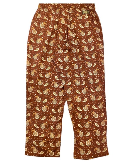 【MWEZI by ZURIsol 沖縄 メンズファッション】リラックス イージー パンツ Blockprint Allover Relaxed Easy Pants