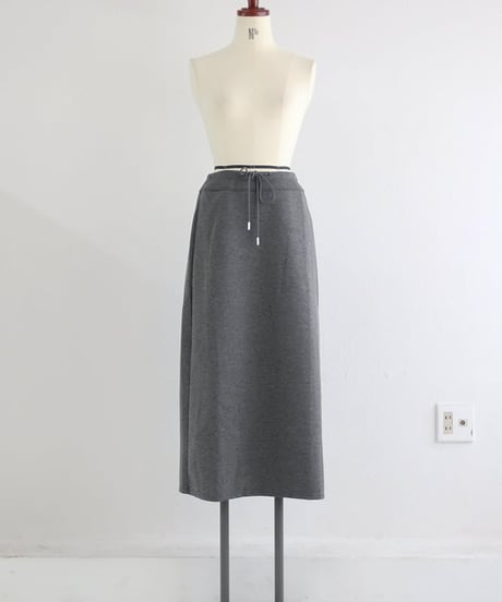カットマキシスカート / Cut maxi skirt